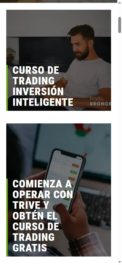 Versión móvil de la web de Inversión Inteligente, Adeje